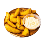 Potato Wedges & Dip 